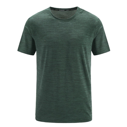 Men's Fashion Round Neck Quick-drying Short-sleeved T-shirt