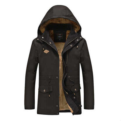 Fashion Thick Men Cotton Warm Jacket