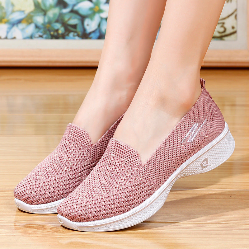 Women's New Soft Sole Mesh Fashion Breathable Casual Shoes