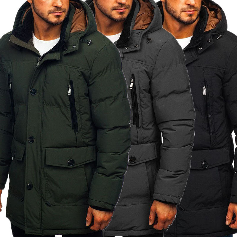 Men's Cotton-padded Casual Down Padded Jacket