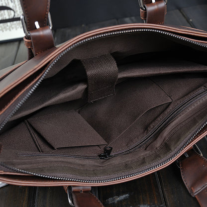 Men's shoulder crossbody handbag