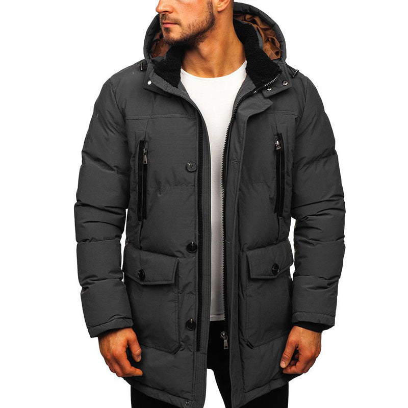 Men's Cotton-padded Casual Down Padded Jacket