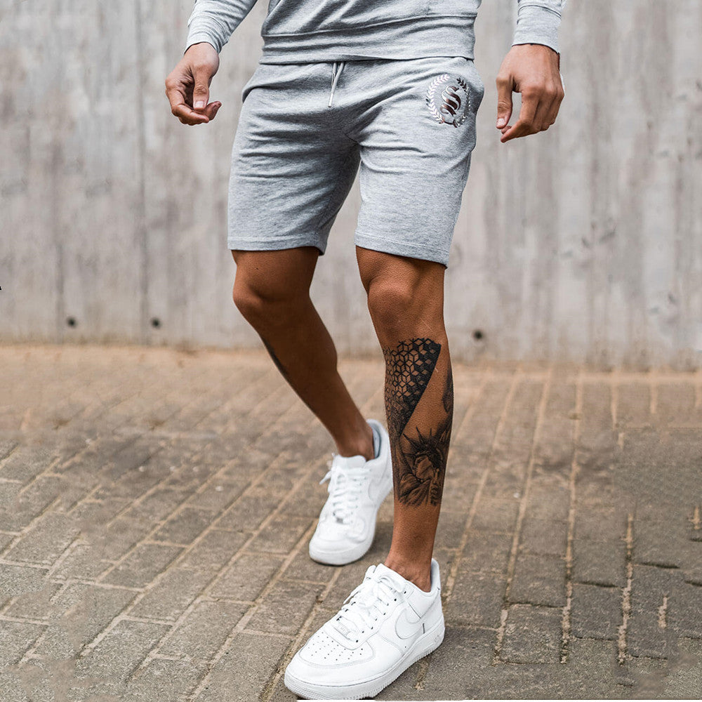 Men's Stretchy Running Breathable Sweat-free Casual Shorts